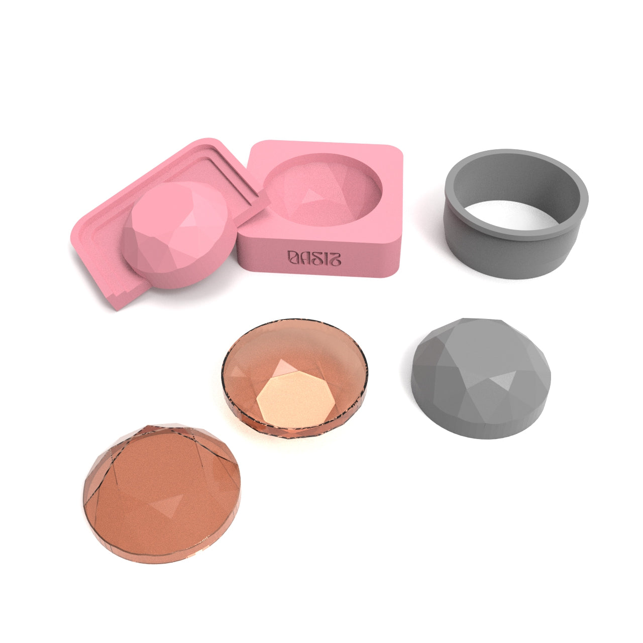 ROUND DIAMOND MOLD SET